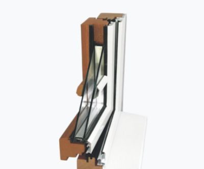 Menuiserie mixte bois-aluminium